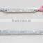 Diamond Crystal Rhinestone Metal License Plate Frame pink bow
