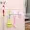 AN641 ANPHY Wall mounted plastic multi-function cleanup tools hanger,coat hooks