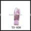 Mini handheld battery operated pocket fan with li-ion rechargeable battery and 6 LED light