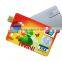 Ultra slim credit card size usb drive