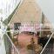 White and crystal Party dome tent Movable Outdoor Geodesic dome marquee in China