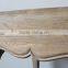 Design magazine table tempered wooden top coffee table