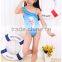 One Piece Elsa Princess 2015 Kids Girls Swimwear