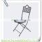 LC-89344 Metal Green Mosaic Garden Folding Chair