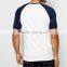 tight raglan men t-shirt short sleeves O-collar men casual t-shirt OEM service