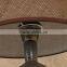 Brown Rattan Shade Lamp Table