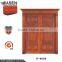 China alibaba supply carving teak wood main entrance double doors