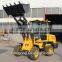 1.5ton mini loader with ce/articulated mini wheel loader/compact wheel loader ZL15/1.5T 1.6T 1.8T samll wheel loader factory