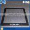 Customized size 3mm thick toughened glass rate