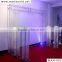 Hottest!! wedding crystal arch silver decorative wedding stage for party and wedding decoration(MAH-002)
