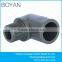 BOYAN pvc ASTM80 black pipe fitting thread male elbow