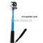 3 in 1 selfie stick monopod for all smartphone and action camera