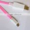 fashionable flow led micro data cable