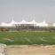 Wind proof PVC Coated Tensiled Fabric Architecture Canopy for Sheds & Storage By GuangzhouTextile Architecture Company