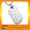 Simple Style and Metal,Stainless Steel Material dog tag