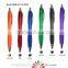 Colorful plastic ballpoint pens with logo printing cheap advertising gift ballpoint pens promotional gift pens