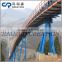 Overland long distance curve belt conveyors for bulk/scattered materials