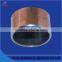 copper back sintered porous bronze SF-1 bushing bearings sleeves 20 * 23 * 25 mm with lubrication oil holes