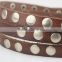 Fashion High Quality Thin cow hide belt for women with Alloy Buckles in Yiwu