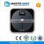 Bluetooth body fat composition BMI scale with ITO glass precision