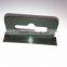 Euro Hole Black Tab for Package Hanging on Display Hook