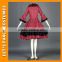 PGWC2527 Classic style tartan dress carnival theme party dress gothic lolita dress