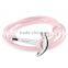 Multilayer PU Leather Wrap Wristband Nautical Anchor Clasp Bracelet