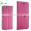 Hot sell colorful stand cell phone pu leather case for Apple IPhone 6/4.7''