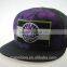 Tahita hot sell 6panel flat brim embroidery patch trucker cap