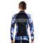 custom sports long rash guard jacket Camouflage color