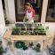 Outdoor Wooden Planter Garden Working Table
