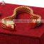 Fashion bracelet 2016 dubai gold jewelry wheat chain bracelet for men