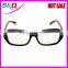 Clear lens buffalo horn eyeglasses OX glasses