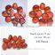 256.05 Ct Orange Star Sapphire 6 Rays Lab Created Stone