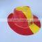 2016 brazil olympic games spain flag pvc hat national flag hats