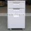 Best selling product 4 drawer steel pedestall with 5 wheels