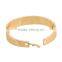2015 new 18k Thick gold bracelet and diamond drop oil bracelet