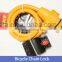 Wholesale price bike combination ECO-Friendly colorful smart bicycle chain lock