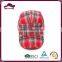 Hot new products red grid comfortable military hat for 2015