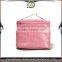 Cheap pink color waterproof cosmetic toilet bag