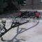 nice black powder boat trailer for sale