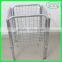 Metal Wire Cage Bin Storage Container