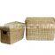 Cute Seagrass Box With Lid, Natural Seagrass Box With Very Very Cheap Price