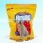 2015 hot sale dog food packaging bag with zipper,stand up pet food bag,customized designs accepted