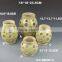 color chaging led ceramic owl solar garden light
