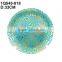 Metallic color Charger Plate/show plate/ in best price made by Spinning glass