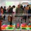 2016 China Cheap Interactive LED Dance Floor 3D Effect DMX 1X1m Tile Stage Lighting For Sale Christmas Decorative DJ Disco Party