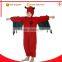 china wholesale party costumes patterns halloween kids long sleeve devil costumes