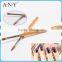 ANY Cheap Golden Wood Handle Nail Design Nail Brush for Salon