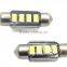 36mm 4SMD 5630 Car Interior Dome Festoon LED Bulbs License Plate Lights
